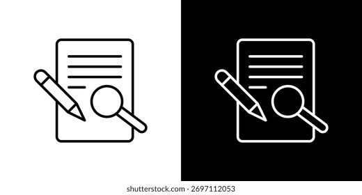 Definición de Ilustraciones de iconos de arte. iconos de línea premium