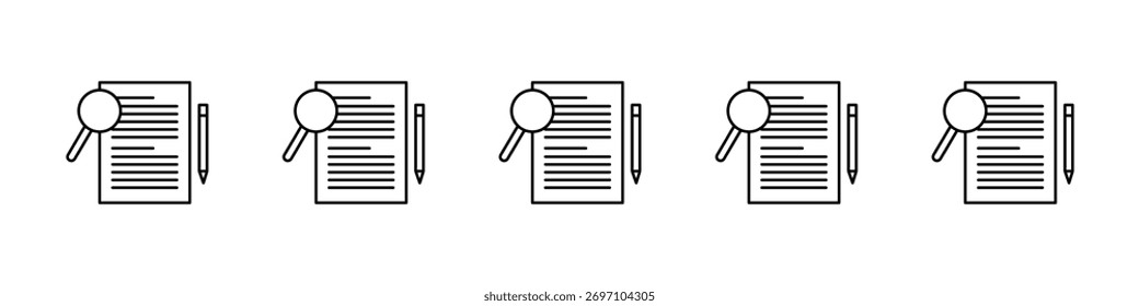 Symboldesign, Logo, App, Benutzeroberfläche definieren. Vektorgrafik, EPS