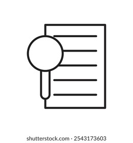 Defining icon. simple vecor icon.