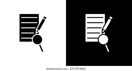 Diseño de silueta de Vector de iconos definitorios. Ilustración de Diseño gráfico plano de Vector.
