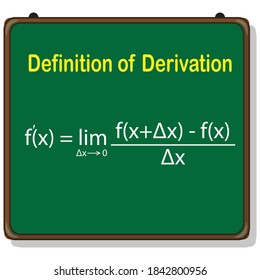 definition of derivative formula, mathematical formula
