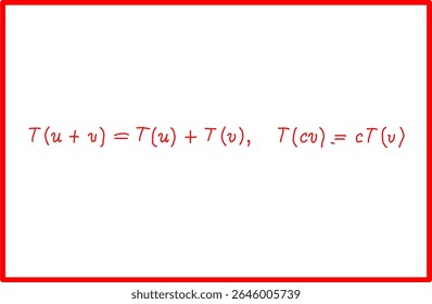 definição de transformação linear, álgebra de transformação linear