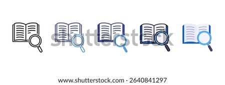 Definition Multi Style Icon Set