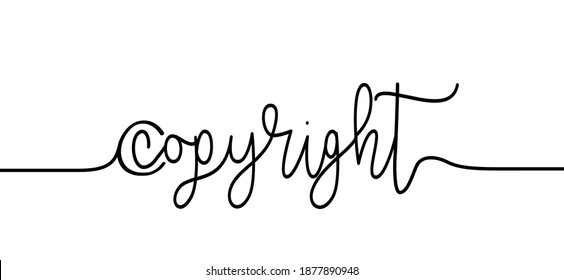 Definition of the word Copyright in a dictionary. This is the exclusive right of the maker of a work to publish or reproduce that work. Flat vector sign. Close up, macro of the word copyright law day.