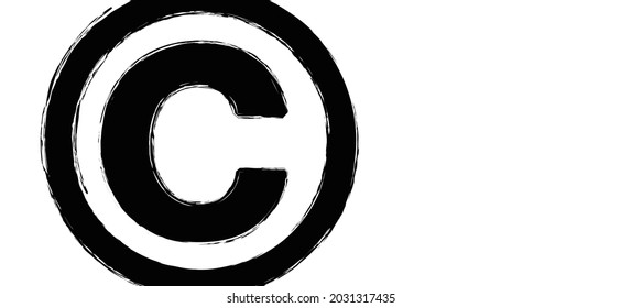 Definition of the word Copyright in a dictionary. This is the exclusive right of the maker of a work to publish or reproduce that work. Flat vector pictogram or sign. Copyright logo.