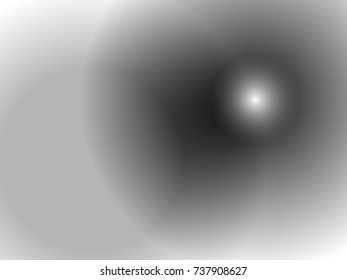 Defocused abstract background in black and white. Contrast vector gradient overlay. Abstract glam, glitch sparkling banner design. EPS vector illustration for cover design, banner, poster.