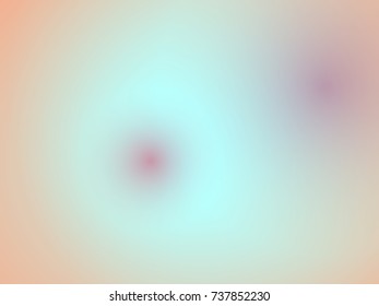 Defocused abstract background in pastel color, green, orange, yellow. Contrast vector gradient overlay. Abstract glam, glitch sparkling banner design. EPS vector illustration for cover design.