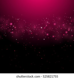 Defocused abstract red and pink lights background,  vector illustration
