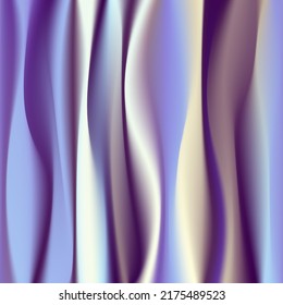 Defocused abstract wavy blur background. Vector image