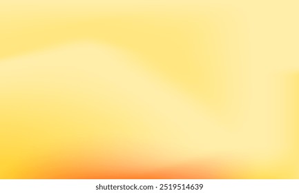 Fundo ambiente desfocado em amarelo brilhante e cor de laranja. Design moderno de textura borrada abstrata para capa de web, digital, publicidade, cartaz, banner, saudação, superfície, espaço de cópia