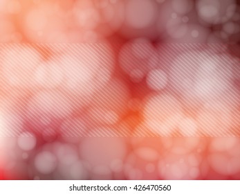 Defocused background with lights. Blurred backdrop. Abstract bokeh style vector illustration.