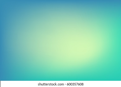 Defocused Blue Blurred Abstract Background.