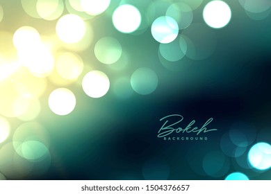 defocused blurred bokeh lights background design