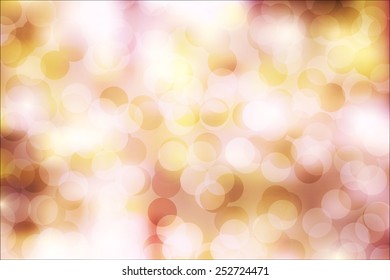 Defocused circles background color