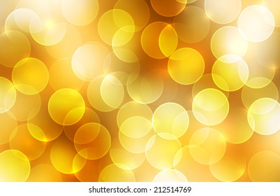 Defocused lights.