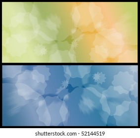 Defocused lights background. Vector Illustration. EPS10