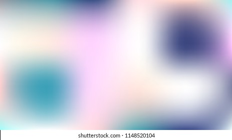 Defocused Mesh Vector Background, Hologram Bright Overlay. Glitch Pink, Purple, Turquoise Dreamy Tender Cool Girlie Background. Rainbow Fairytale Iridescent Pearlescent Holographic Nice Wallpaper