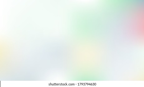 Defocused Mesh Vector Background, Hologram Neon Overlay. Dreamy Pink, Purple, Turquoise Glamour Female Girlie Background. Rainbow Fairytale Iridescent Pearlescent Holographic Dark Wallpaper