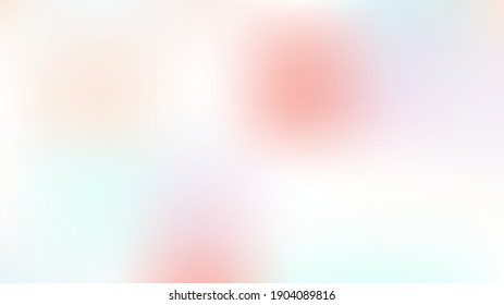 Defocused Mesh Vector Background, Hologram Neon Overlay. Funky Pink, Purple, Turquoise Dreamy Tender Unicorn Girlie Background. Trendy Rainbow Fairytale Iridescent Pearlescent Luxury Abstract Paper