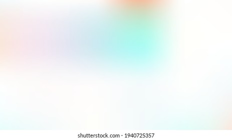 Defocused Mesh Vector Background, Hologram Bright Overlay. Dreamy Pink, Purple, Turquoise Glitch Female Cute Girlie Background. Rainbow Fairytale Flyer Iridescent Pearlescent Holographic Paper