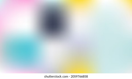 Defocused Mesh Vector Background, Hologram Neon Overlay. Funky Pink, Purple, Turquoise Dreamy Tender Unicorn Girlie Background. Rainbow Fairytale Iridescent Pearlescent Holographic Tech Wallpaper