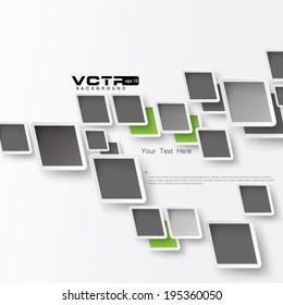 Deformed Square Plate Background