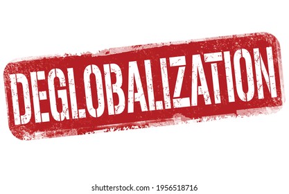Sello de goma de grunización de la descabellación sobre fondo blanco, ilustración vectorial