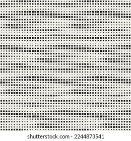 Degrade square seamless pattern. Repeating contemporary fading background. Fades halftone texture. Repeated faded Intricate patern for design prints. Repeat fadew modern net. Vector illustration