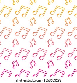 degraded line 2 eighth musical note rhythm background