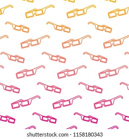 degraded line 3d glasses cinema entertainment background