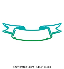 degraded line art ribbon object decoration style