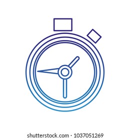 degraded line chronometer object to control time countdown