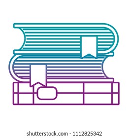 degraded line close books front board and separator style