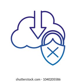 degraded line cloud data downloading and padlock bad security