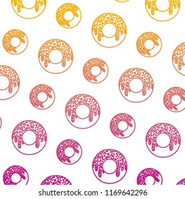 degraded line delicious donut sweet pastry background