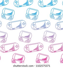 degraded line electronic handheld game console background