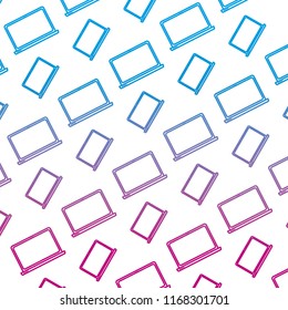 degraded line electronic laptop technology object background