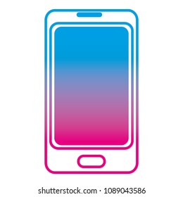 degraded line electronic screen smartphone technology communication