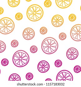 degraded line exotic slice lemon fruit background