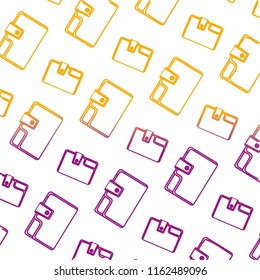 degraded line fashion wallet textile accessory background