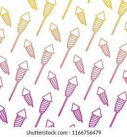 degraded line firework object to celebration holiday background