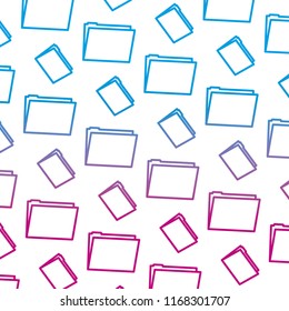 degraded line folder file office information background