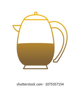degraded line herbal teapot object aromatic beverage