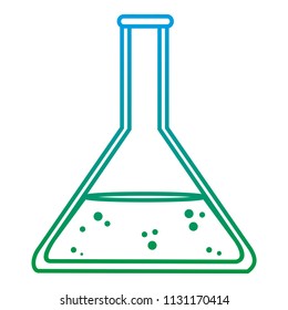 degraded line lab erlenmeyer chemical science experiment