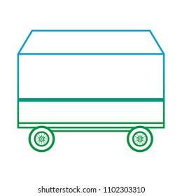 degraded line luggage container transportation airport cargo