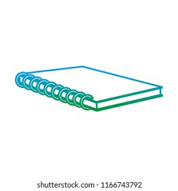 degraded line nice notebook school utensil design
