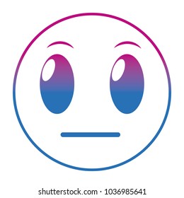 degraded line not knowing face gesture emoji expression