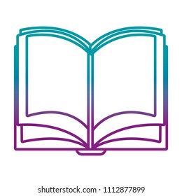 degraded line open book papars information object