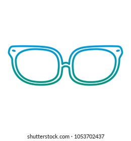 degraded line optical glasses object with frame style
