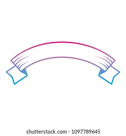 degraded line ribbon decoration holiday celebration object